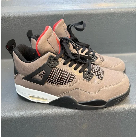 Jordan 4 retro taupe haze size 10 mens air jordan size 10 mens shoes size 10 nba - Picture 1 of 7